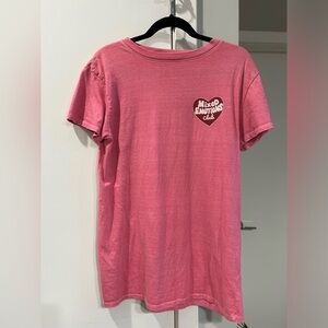 Pink T-Shirt Dress